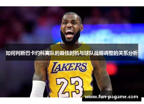 如何判断巴卡约科离队的最佳时机与球队战略调整的关系分析