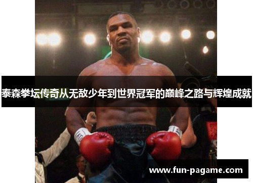 泰森拳坛传奇从无敌少年到世界冠军的巅峰之路与辉煌成就